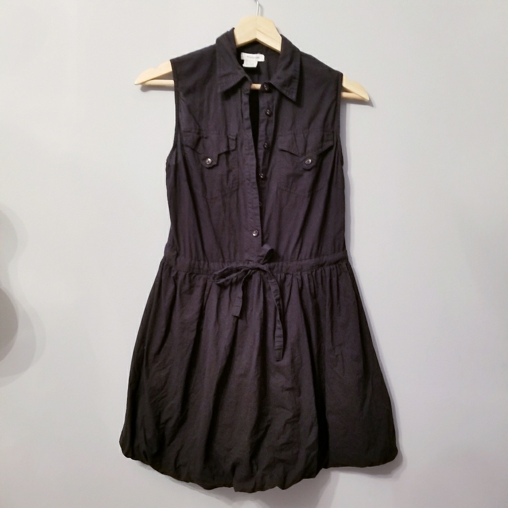 Prototype Light Cotton Button Down Dress S